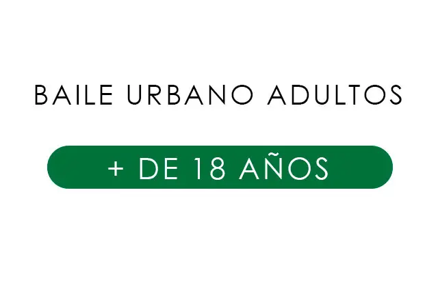 Imagen BAILE URBANO ADULTOS  + 18 aos