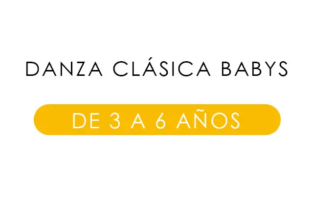 Imagen DANZA CLSICA BABYS 3 - 6 aos