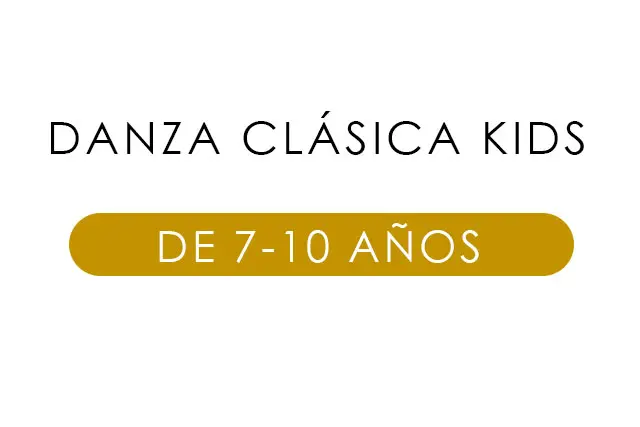 Imagen DANZA CLSICA KIDS  7 - 10 aos