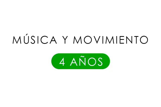 Imagen Msica en movimiento - 4 aos