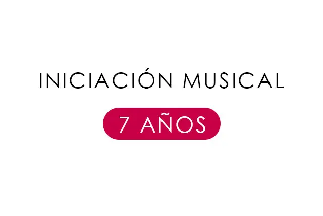 Imagen Iniciacin musical - 7 aos