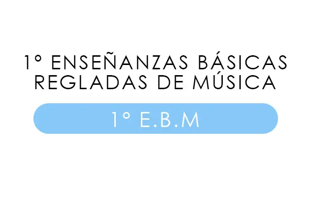 Imagen PRIMERO DE ENSEANZAS BSICAS DE MSICA