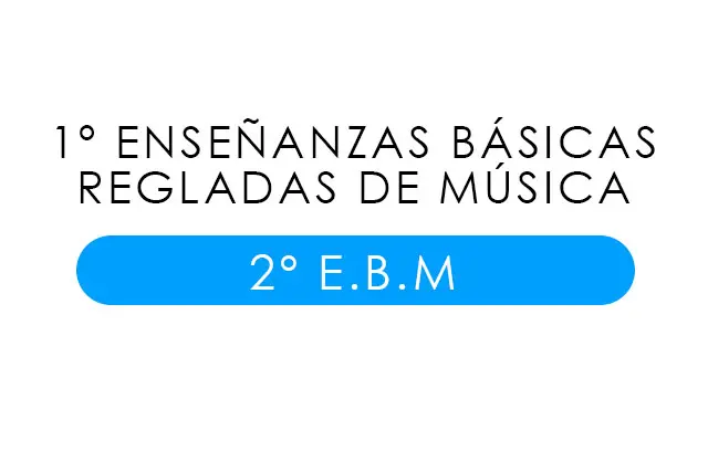 Imagen SEGUNDO DE ENSEANZAS BSICAS DE MSICA